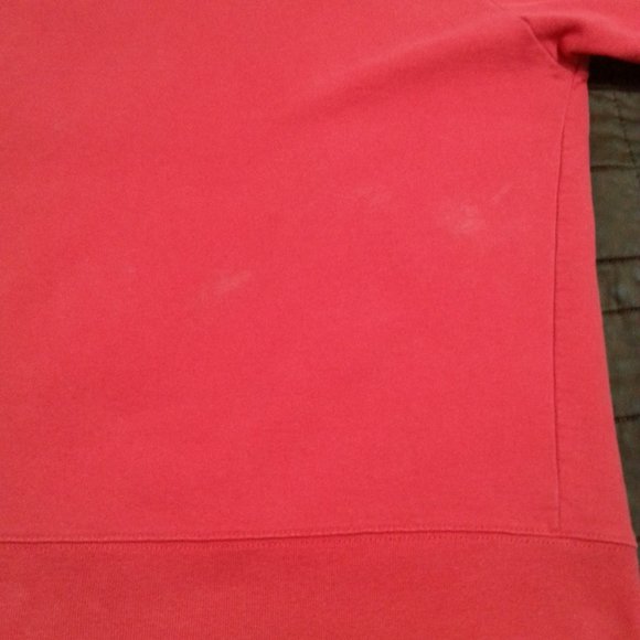 The North Face New York Hoodie Sweater Sweatshirt  Men's Large Red hooded - Picture 10 of 13